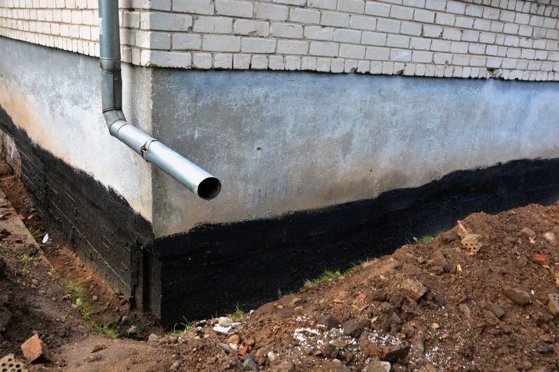 Exterior Foundation Drainage System